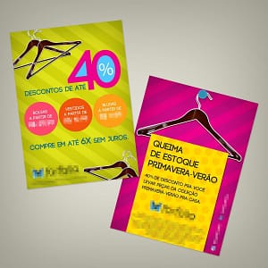 Folheto Frente e Verso